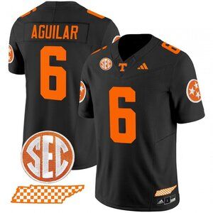 Mens Youths  Kids 4 Joey Aguilar Vapor Stitched Jersey Black